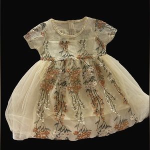 Little Girls Floral Dress